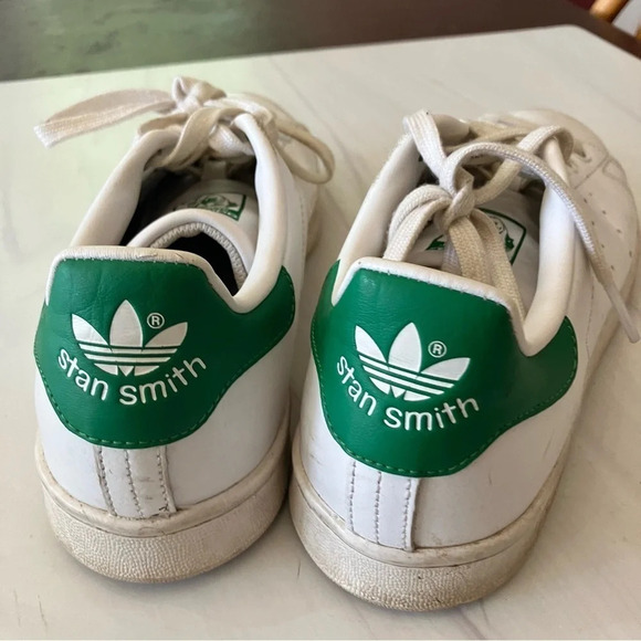 adidas Stan Smith Sneakers White Green‎ 8 - Picture 6 of 9